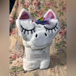 Unicorn Kids Pajamas - White and Pink